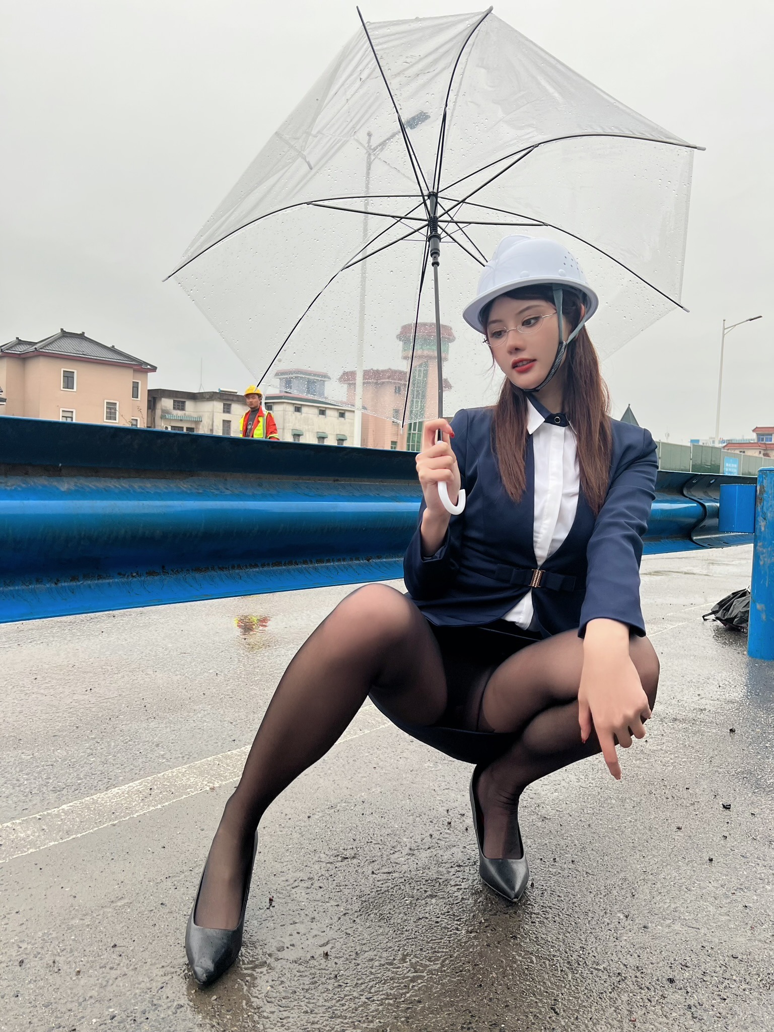 阿朱  考察强盛集团 12