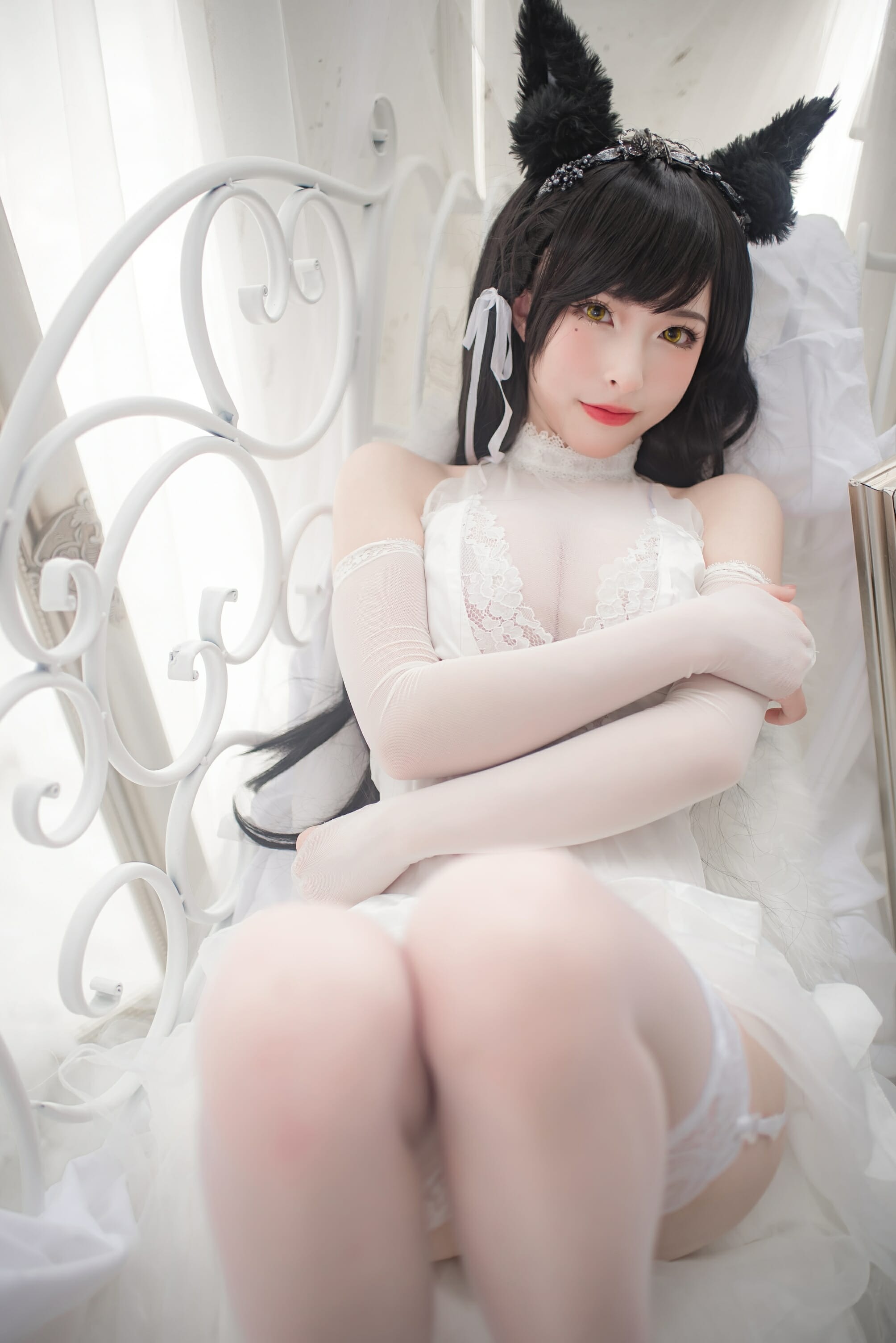 清水由乃-爱宕婚纱[49P1V] 28