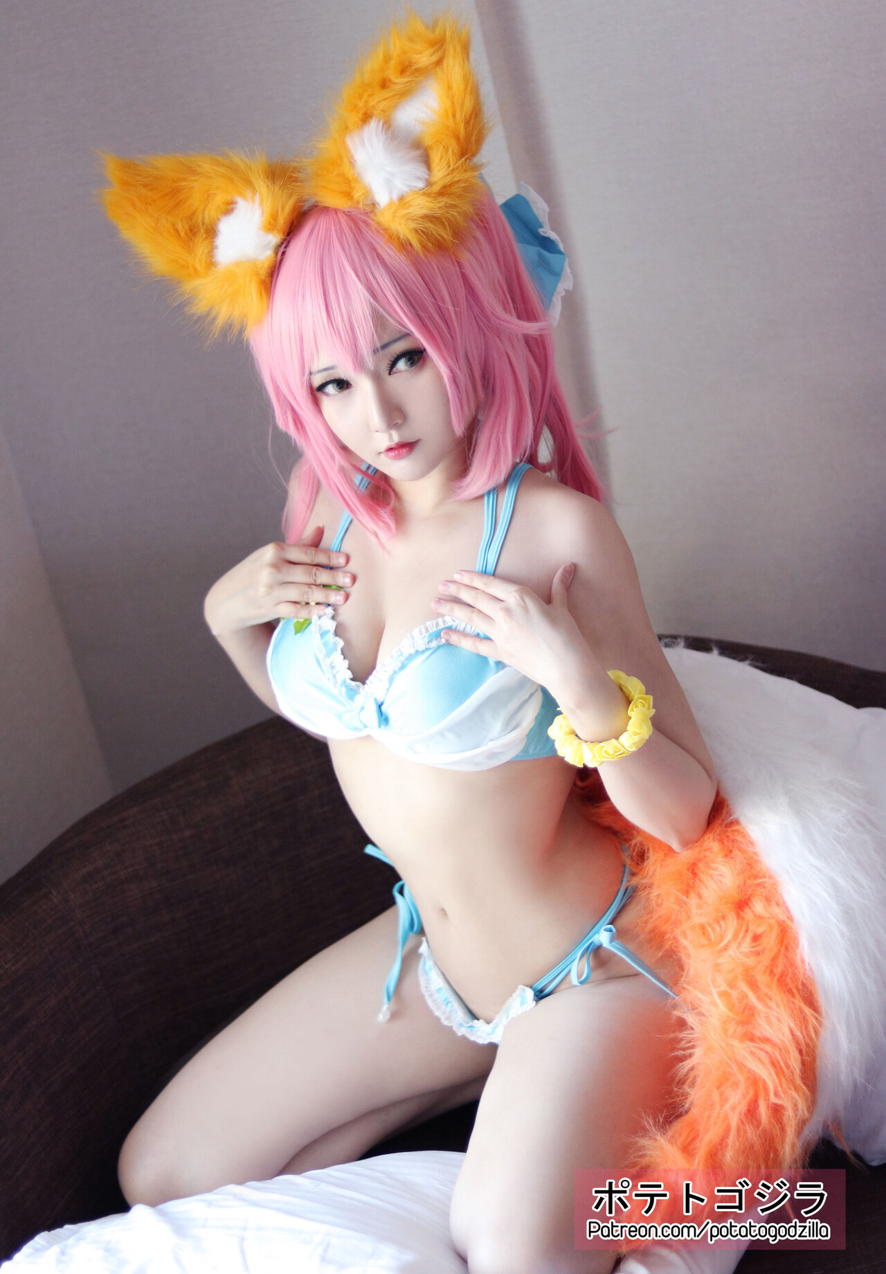 [Potato Godzilla ポテトゴジラ] Tamamo Bikini 9