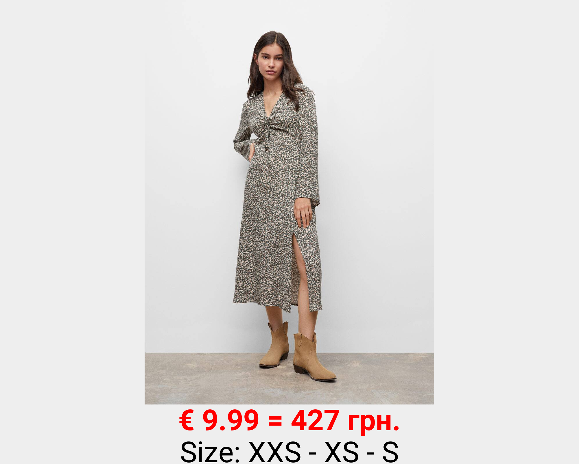 Vestido estampado floral