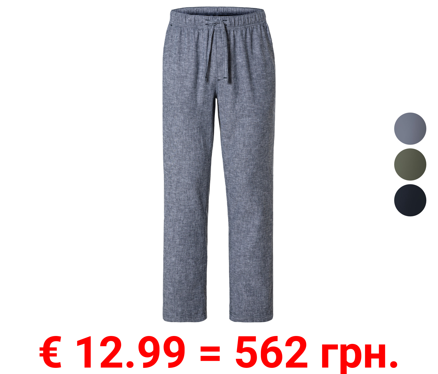 LIVERGY® Herren Freizeithose, Straight Fit, normale Leibhöhe