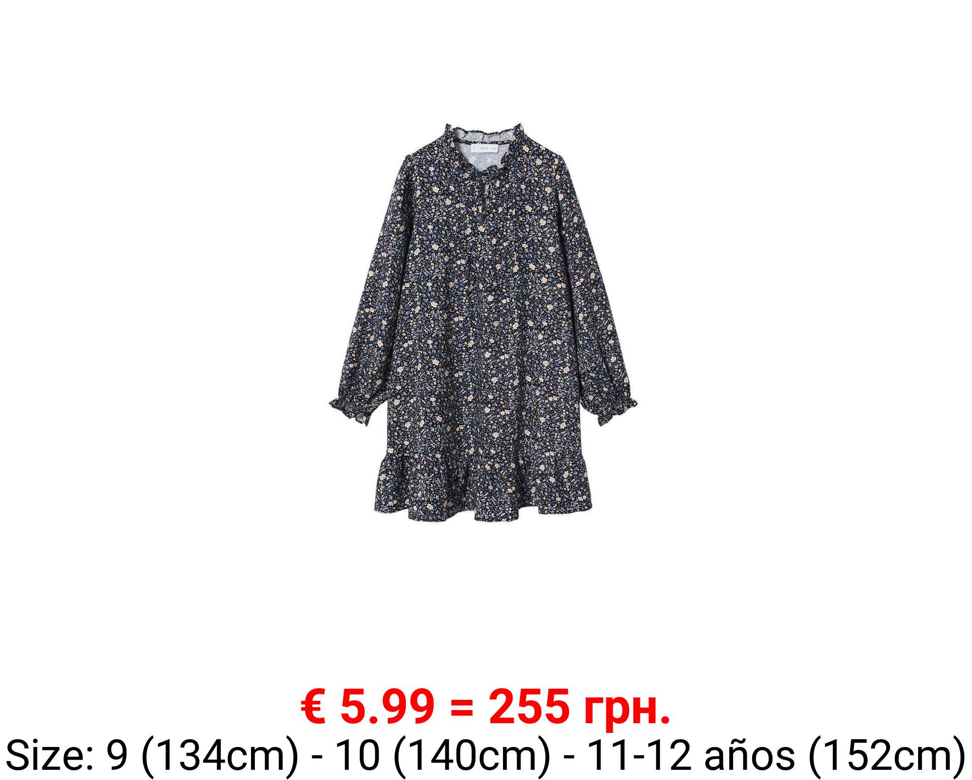 Vestido estampado floral