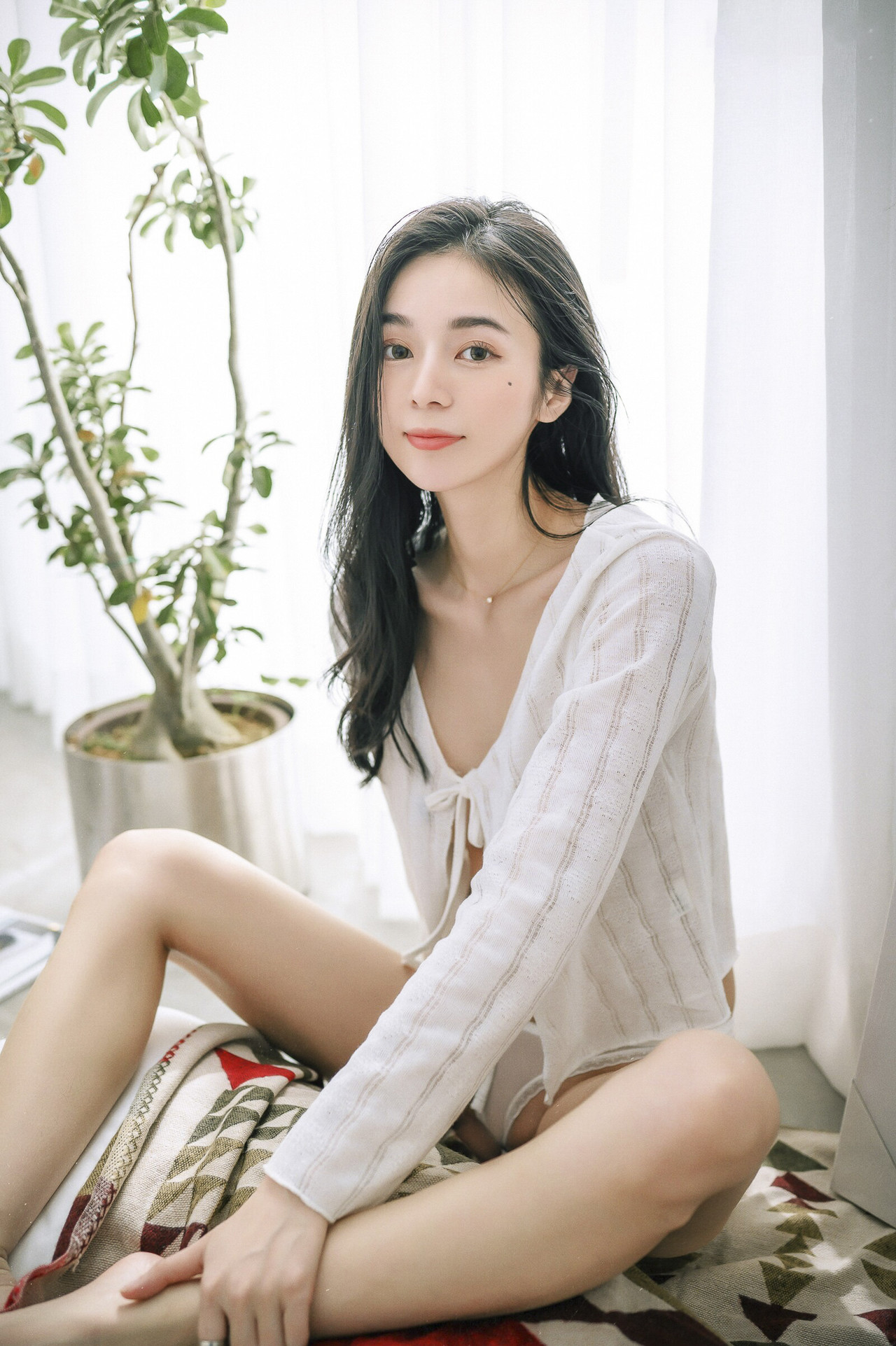 JVID精品 超仙辰辰 💕 仙女下凡玩遊戲輸了，成為任你使喚、讓你舒服的一日女友，隱藏版更多超性感畫面唷！ 24