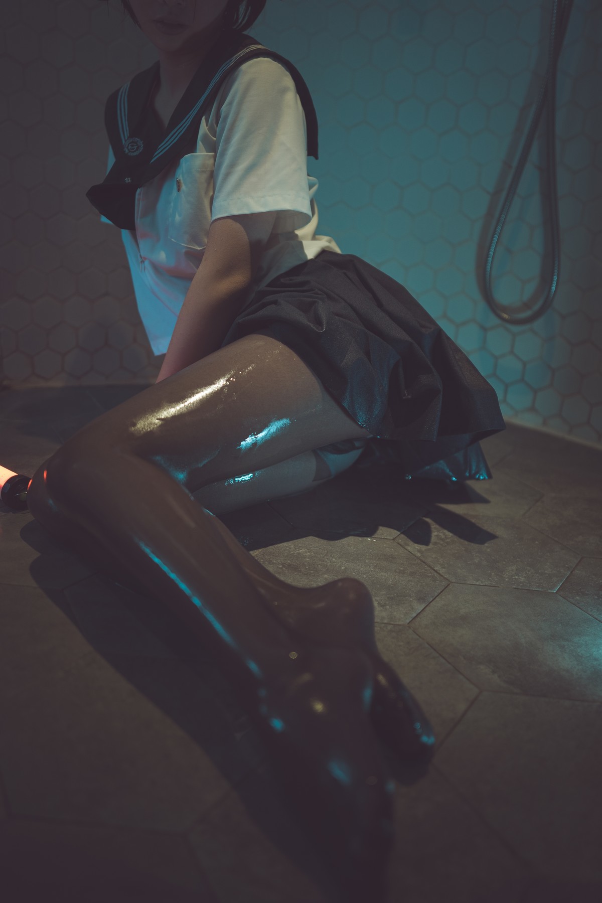 Cosplay 面饼仙儿 面饼兔耳jk 32