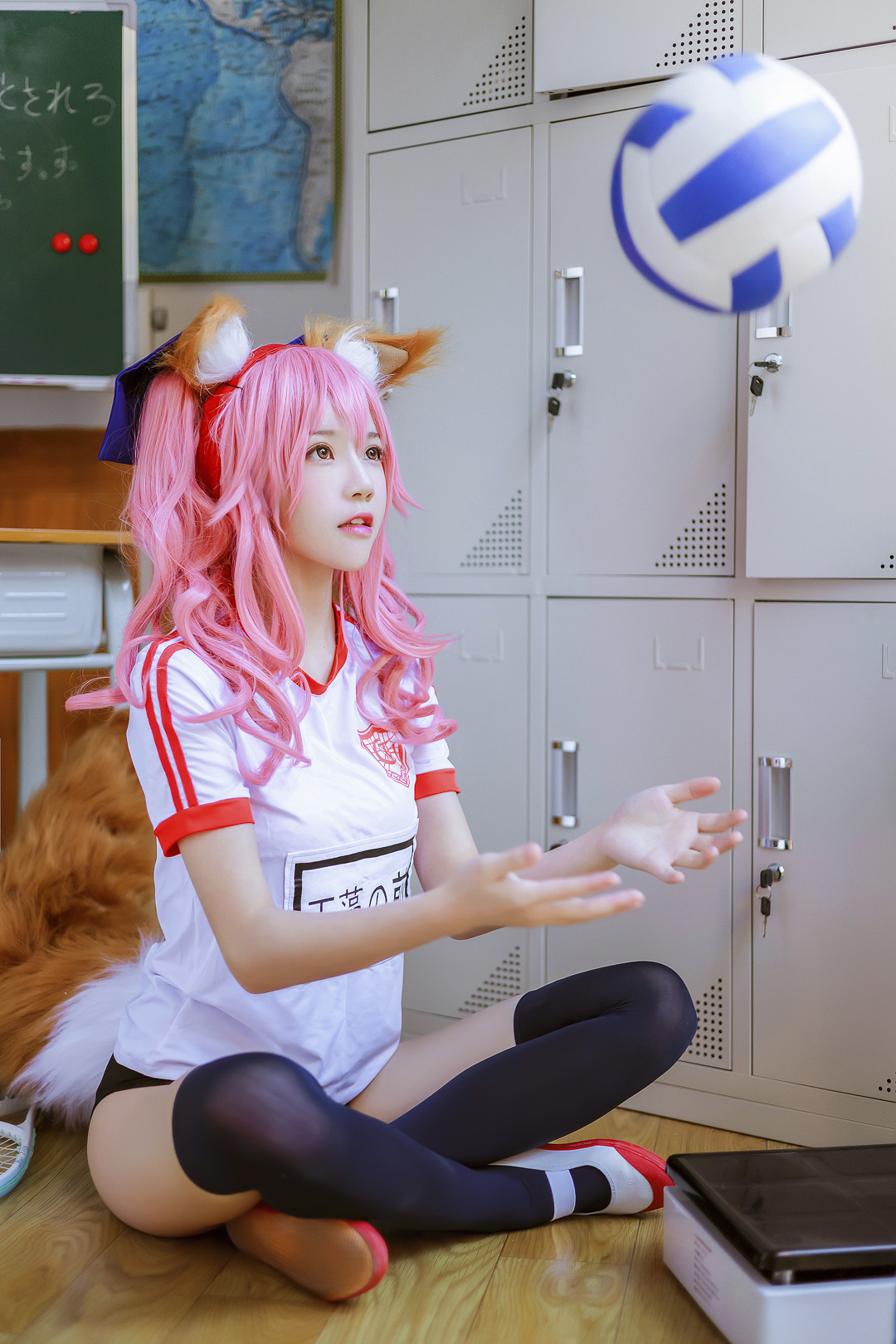 [桜桃喵] 玉藻前体操服 Tamamo no Mae 16