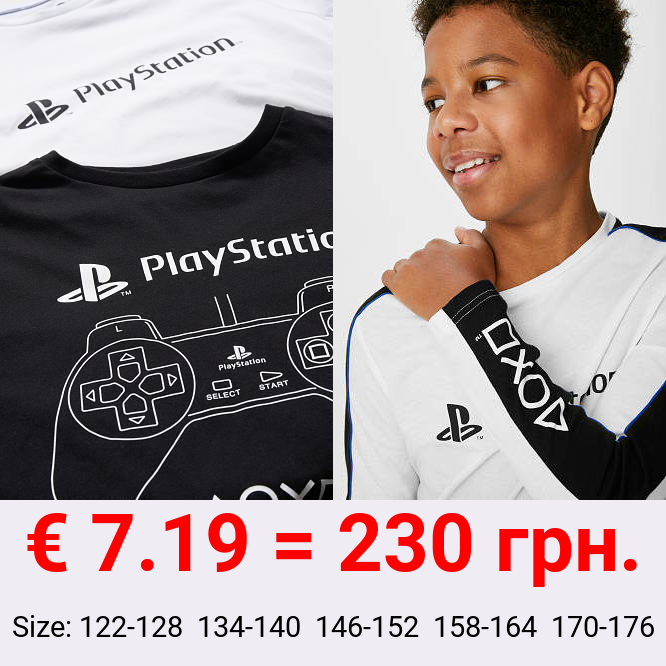 Multipack 2er - PlayStation - Langarmshirt