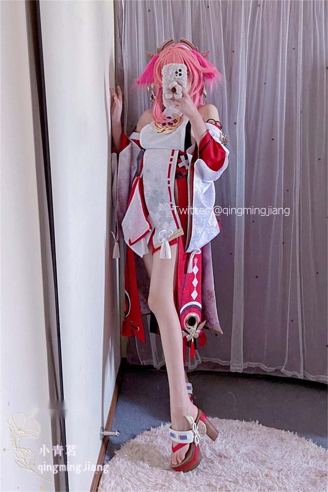 小青茗 八重神子 COS 13