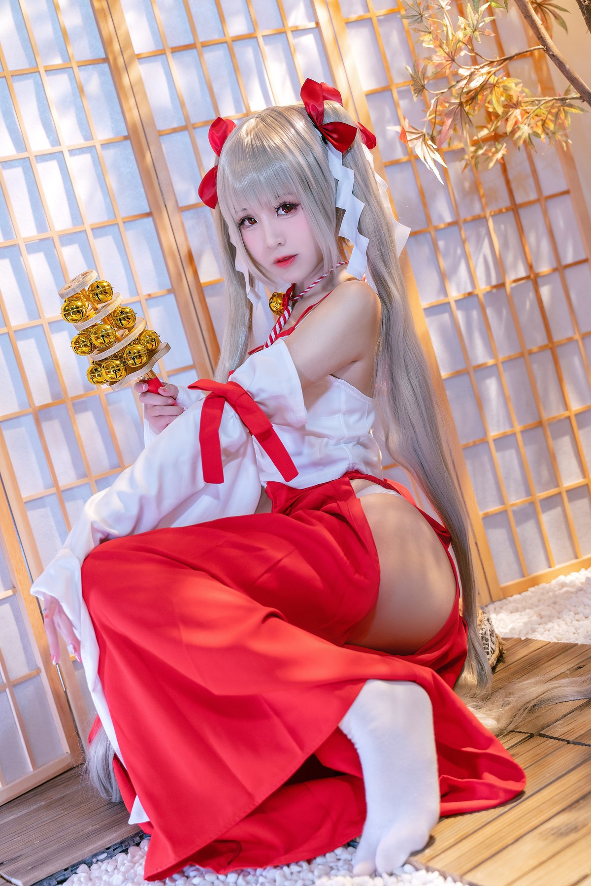 Cosplay 可畏巫女 miko酱 19
