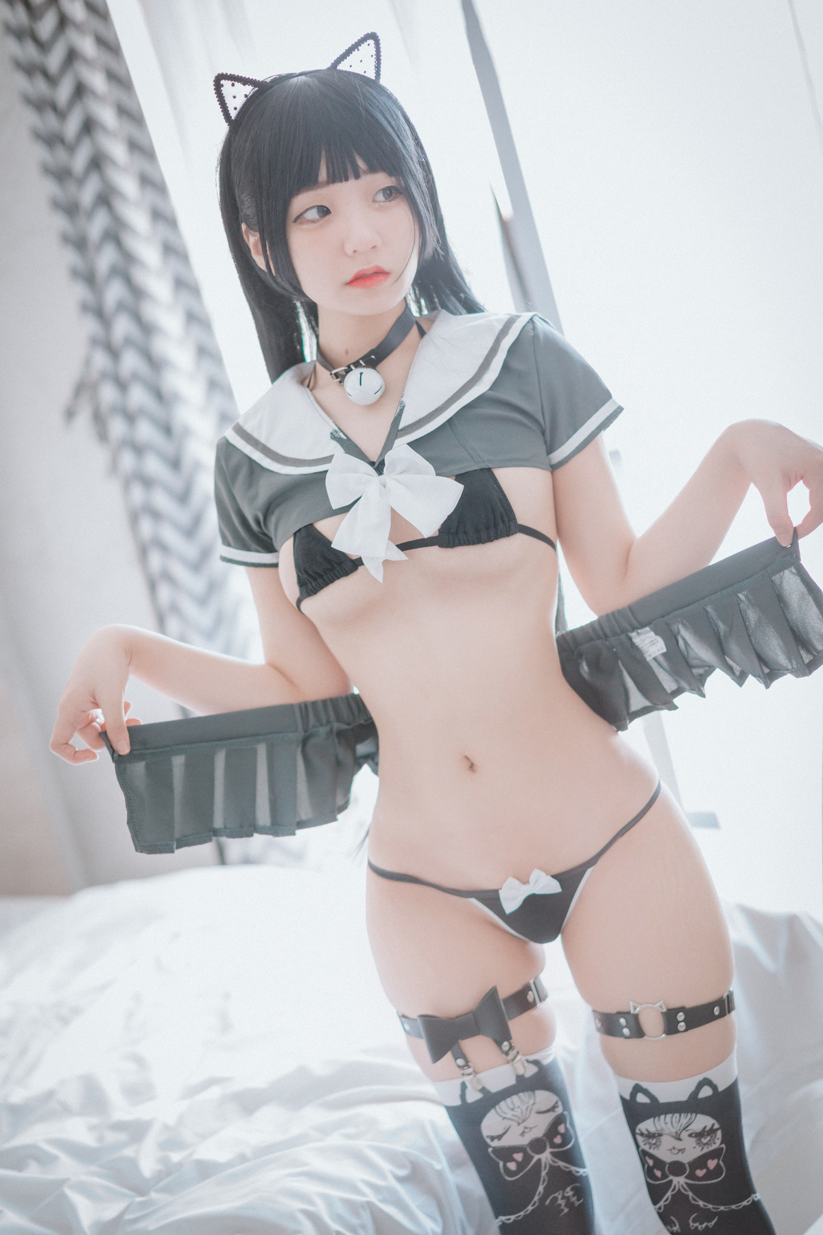 Jeong Jenny 정제니, [DJAWA] Katzenmädchen in Schuluniform 33