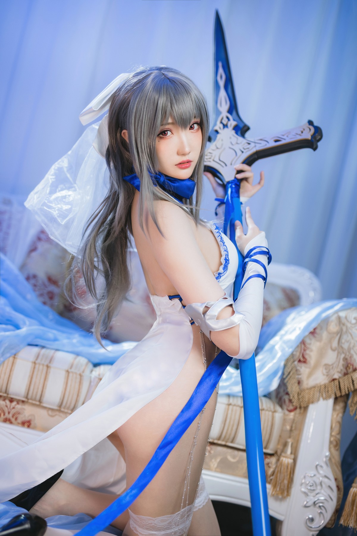 瓜希酱 Cosplay 路易九世礼服 19