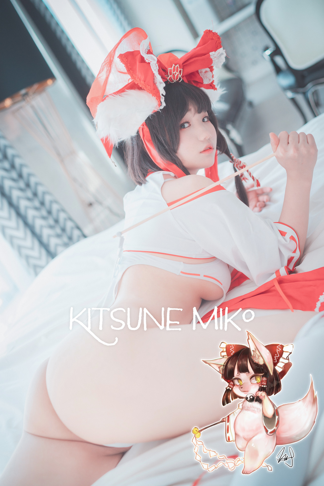 Mimmi 밈미, [DJAWA] Kitsune Miko A.Ver 1
