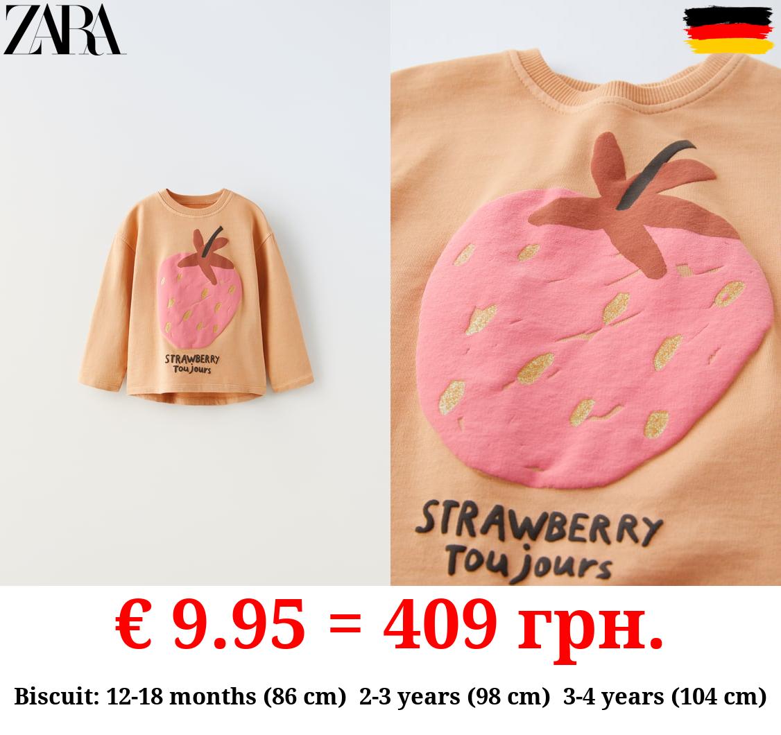 GARMENT-DYED PRINT T-SHIRT