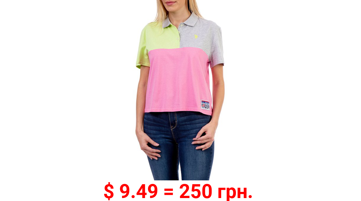 U.S. Polo Assn. Color Block Polo Shirt Women's