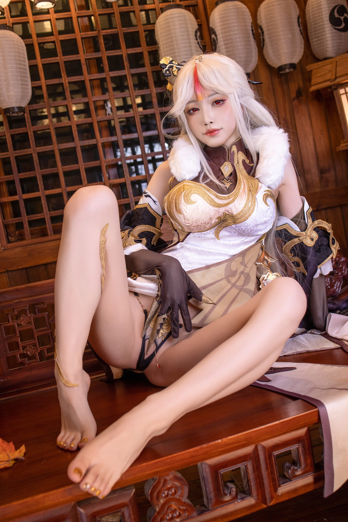 Cosplay 水淼Aqua 凝光原造型 9