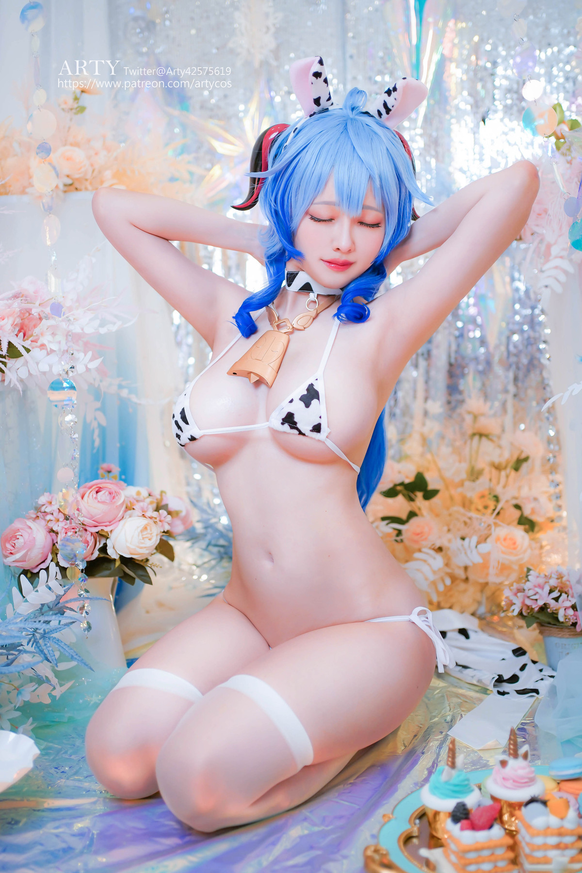 Arty亞緹 Cosplay 甘雨 Ganyu 22