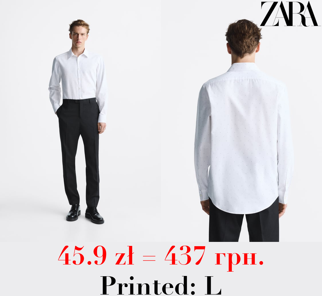 EASY CARE TEXTURED SHIRT