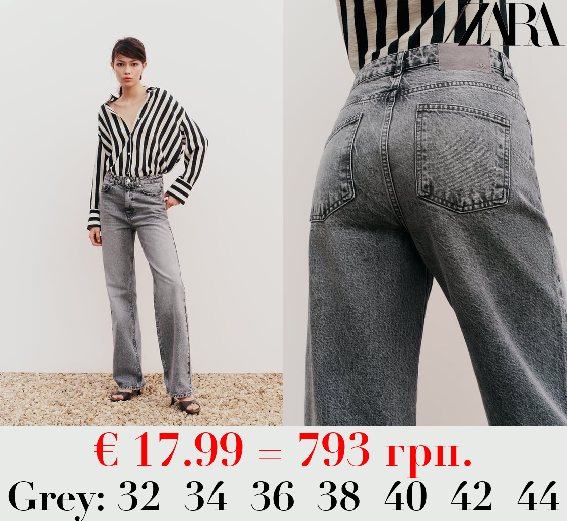 Z1975 STRAIGHT-FIT HIGH-WAIST FULL LENGTH JEANS