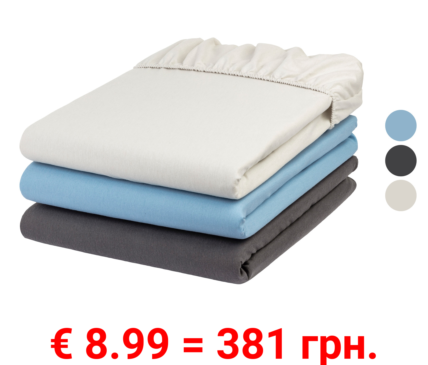 LIVARNO home Feinbiber Spannbettlaken, 140-160 x 200 cm