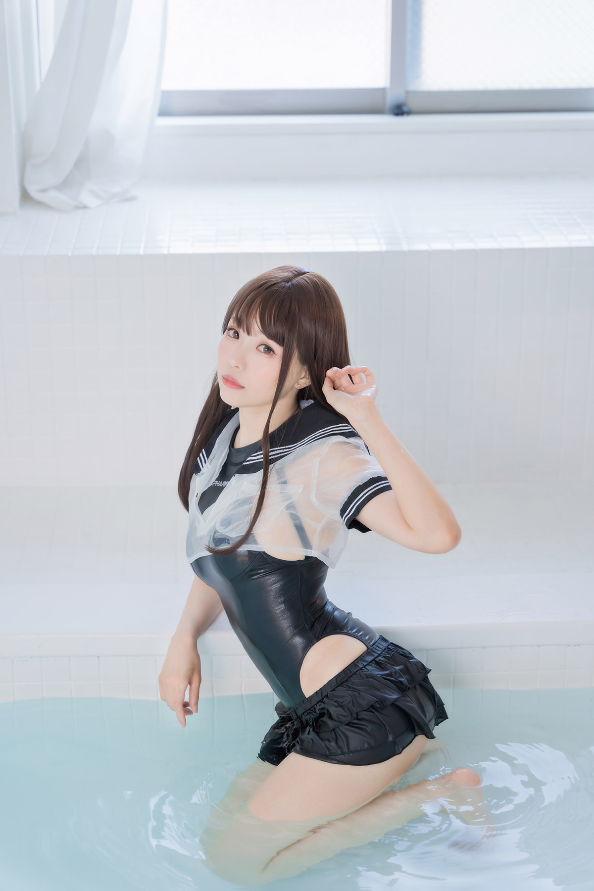 Cosplay ElyEE子 Racing Swimsuit 競泳水手服 Set.01 27