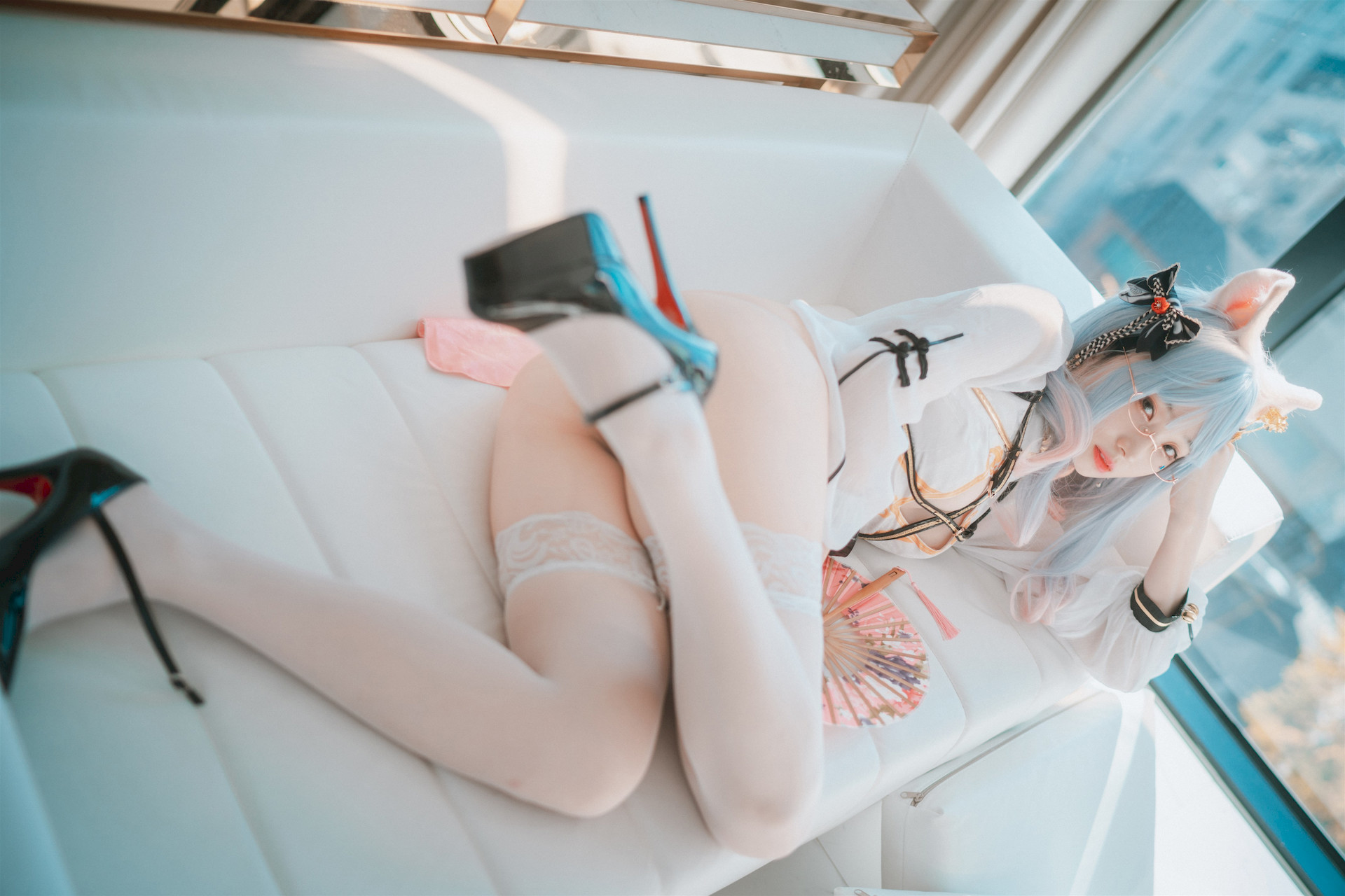Bambi 밤비, [DJAWA] Le Chat Porte un Qípáo Set.02 43