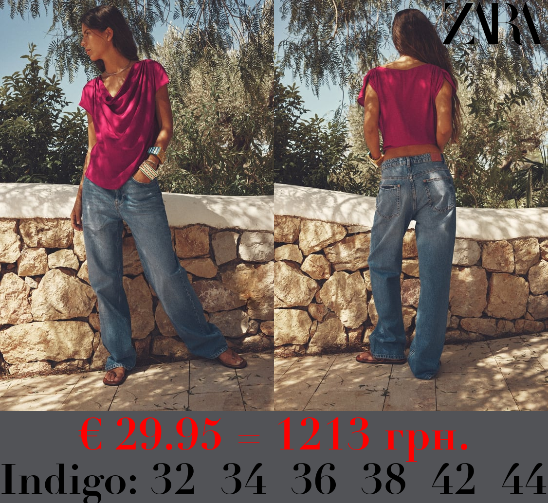 Z1975 STRAIGHT-FIT HIGH-WAIST LONG LENGTH JEANS