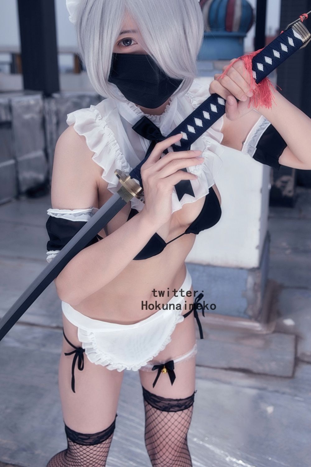 Hokunaimeko-NO9 战斗女仆[38P2V] 12