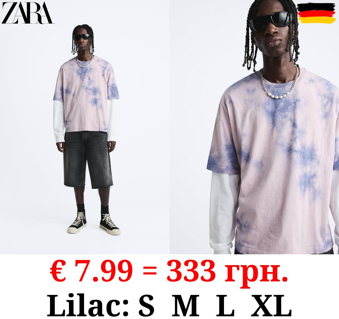 TIE-DYE PRINTED T-SHIRT