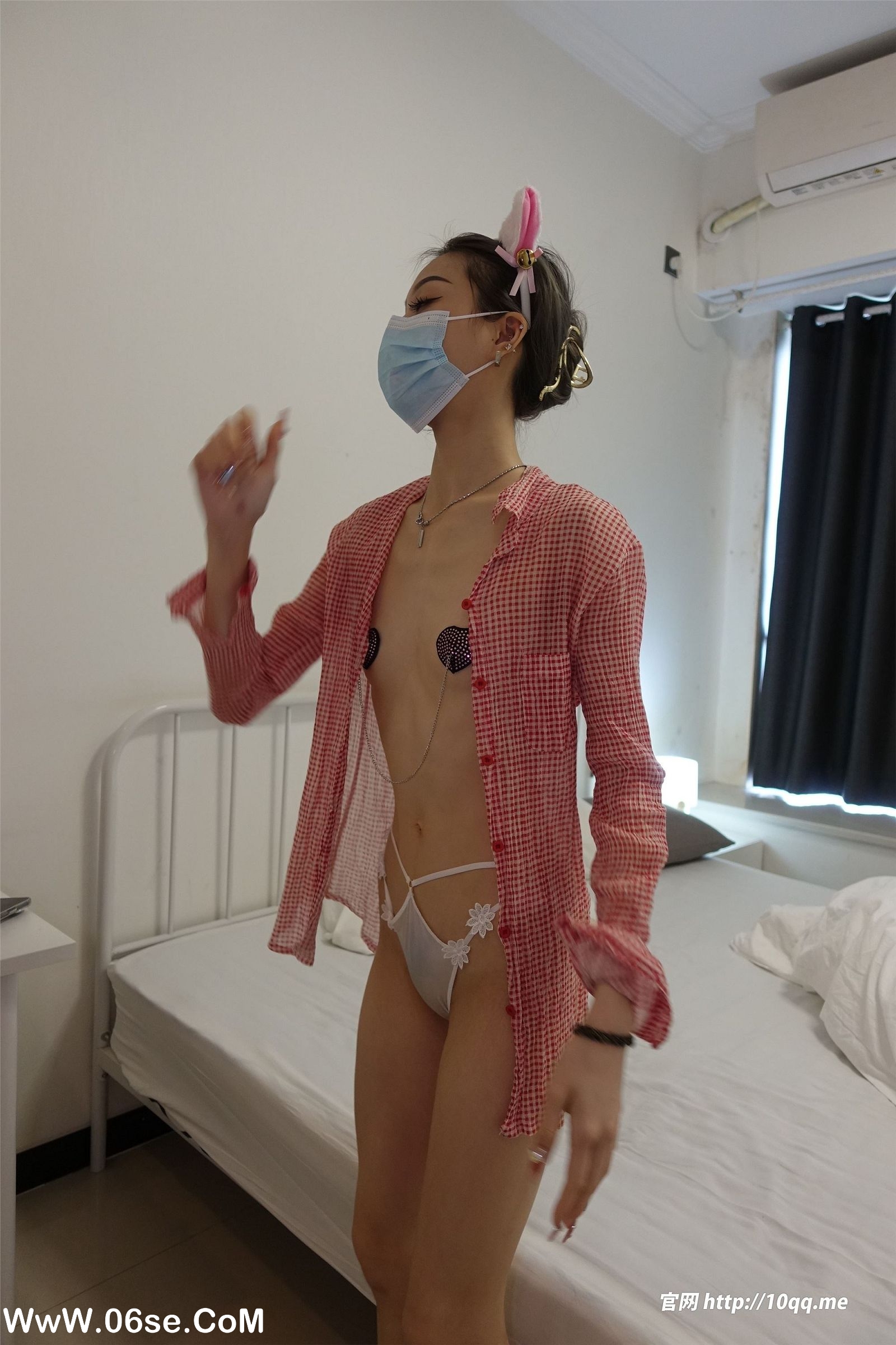 图片[63]-[ROSI写真]口罩系列 2023.07.18 NO.2592-六色网