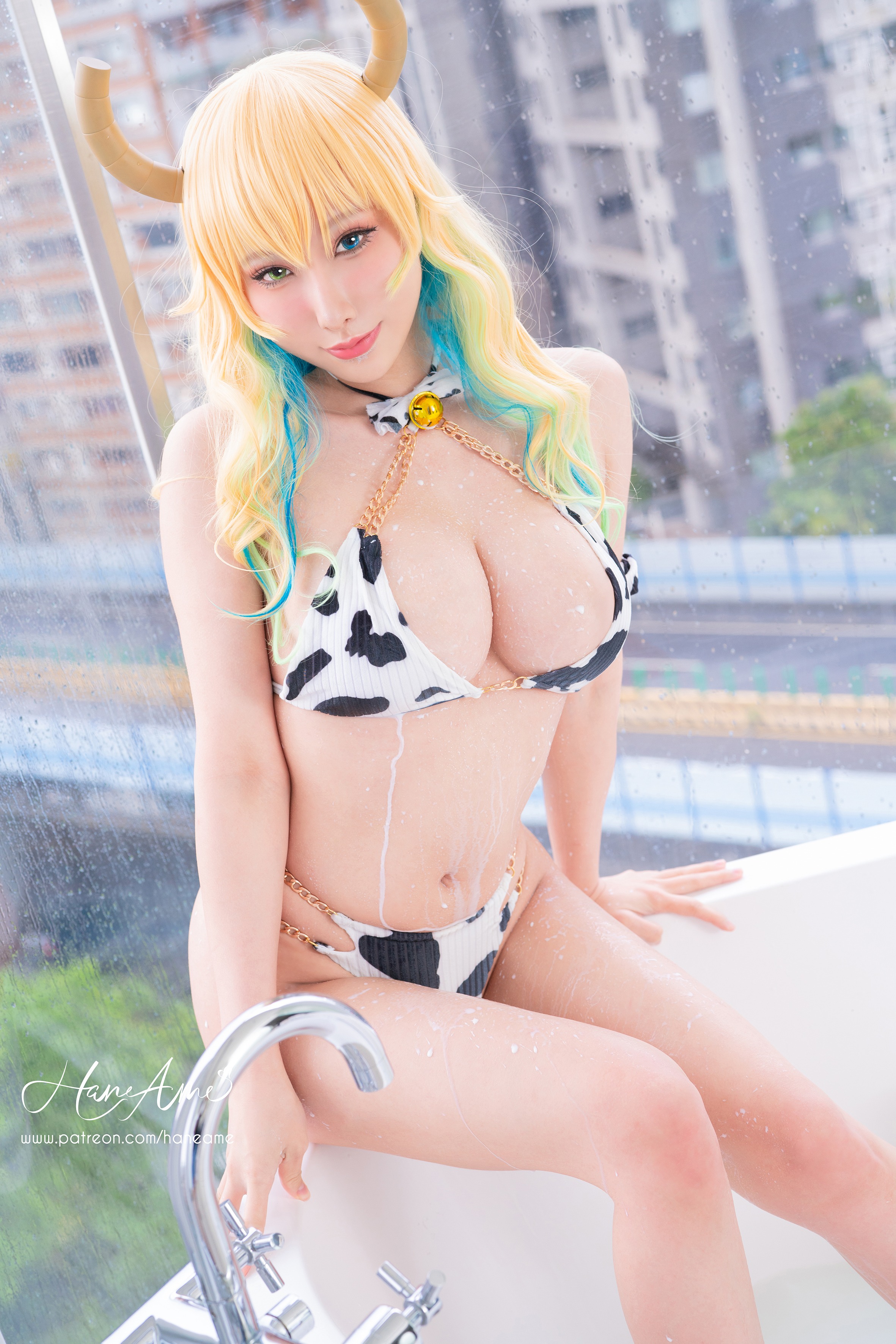 雨波_HaneAme - NO.140 Kobayashi Lucoa MILK 露科亞牛奶 [33P-89MB] 11