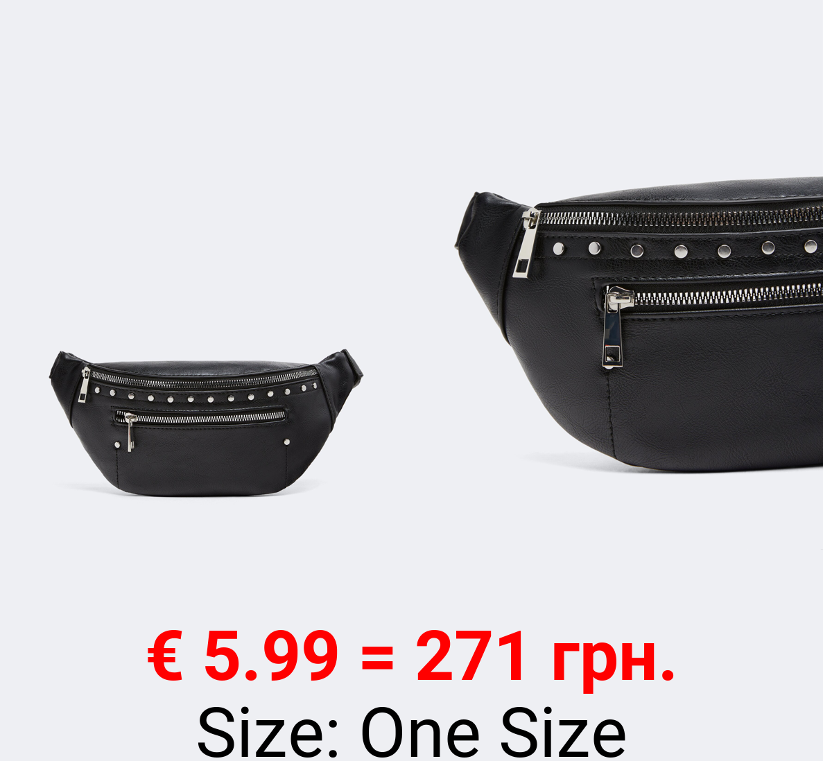 Studded belt bag