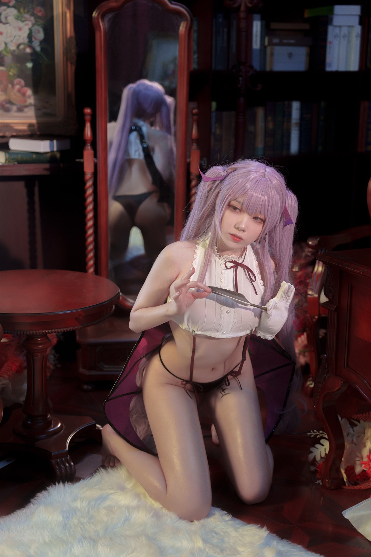 Cosplay 安食Ajiki 笨拙的小恶魔 30