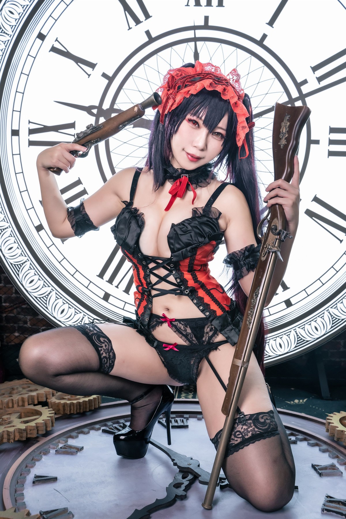 Cosplay 小琪Aki 时崎狂三 Kurumi Tokisaki 23