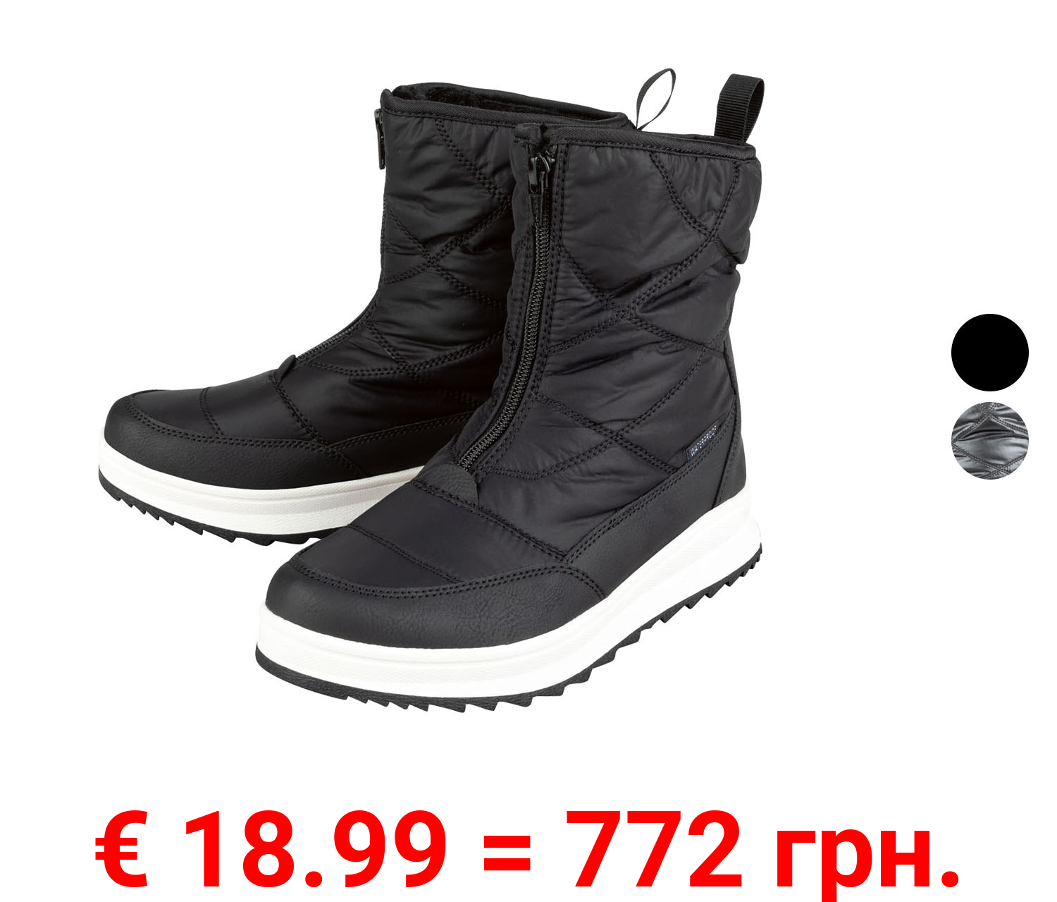 esmara® Damen Schneestiefel mit herausnehmbarer Decksohle