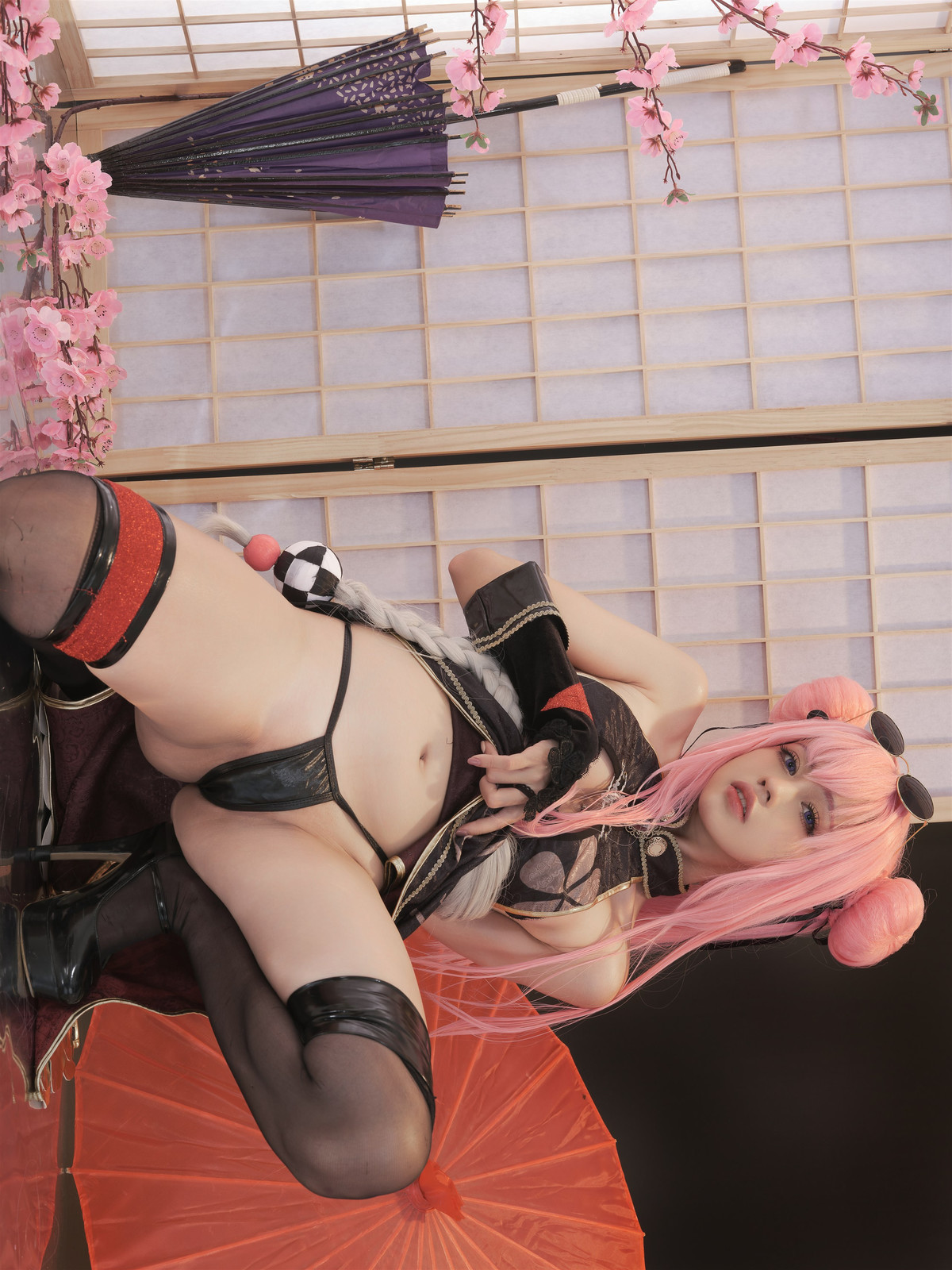 Cosplay PingPing平平 Bremerton KungFu Qipao 16