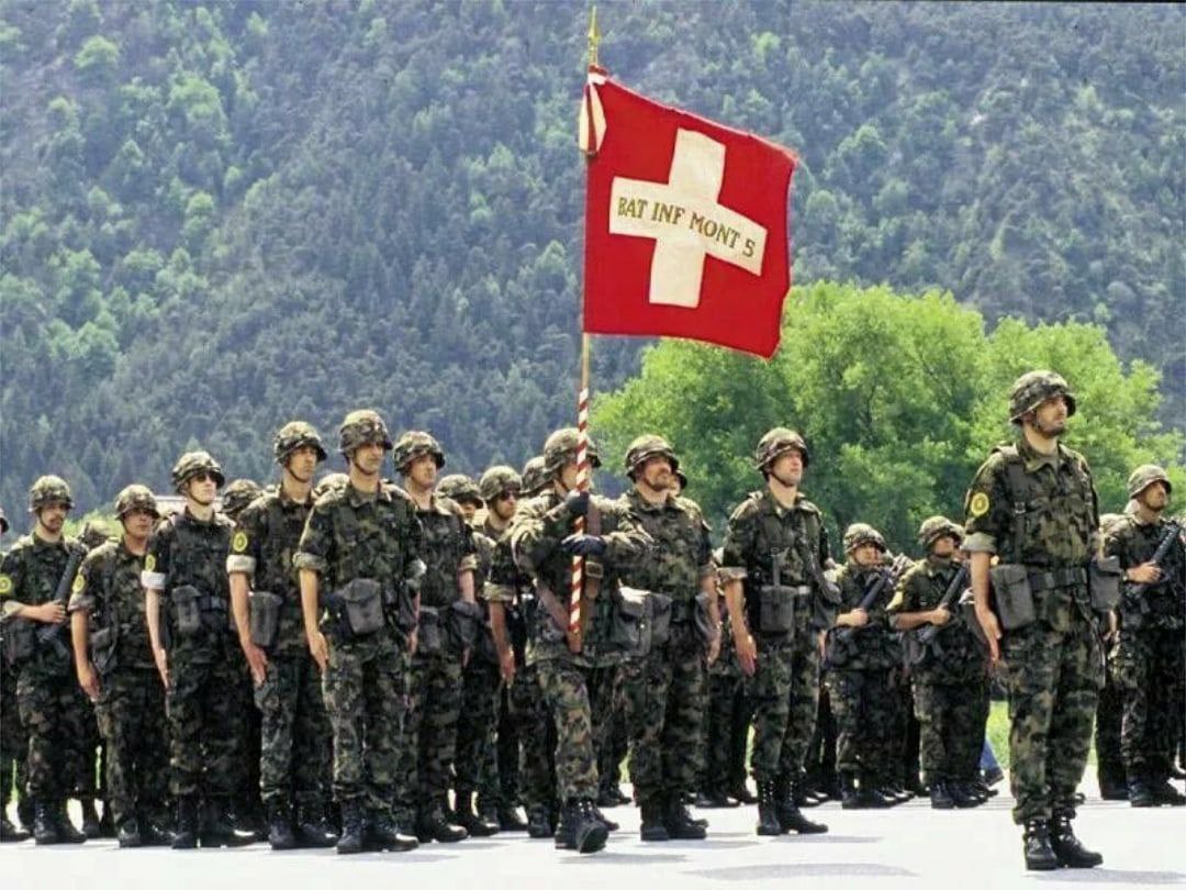 солдаты швейцарии