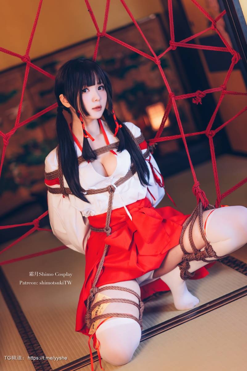 [Cos]霜月shimo - 巫女捆绑 [24P] 16