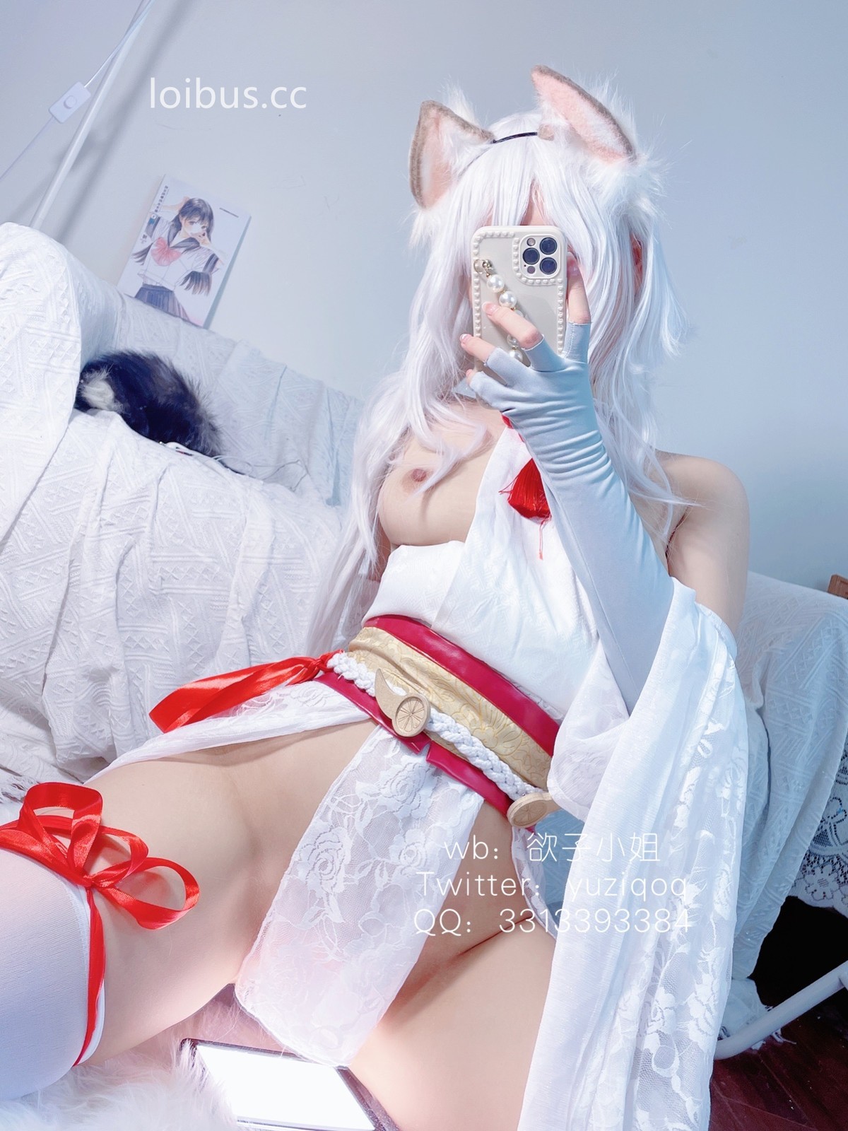 Coser 小蔡头喵喵]纯白胡桃 20