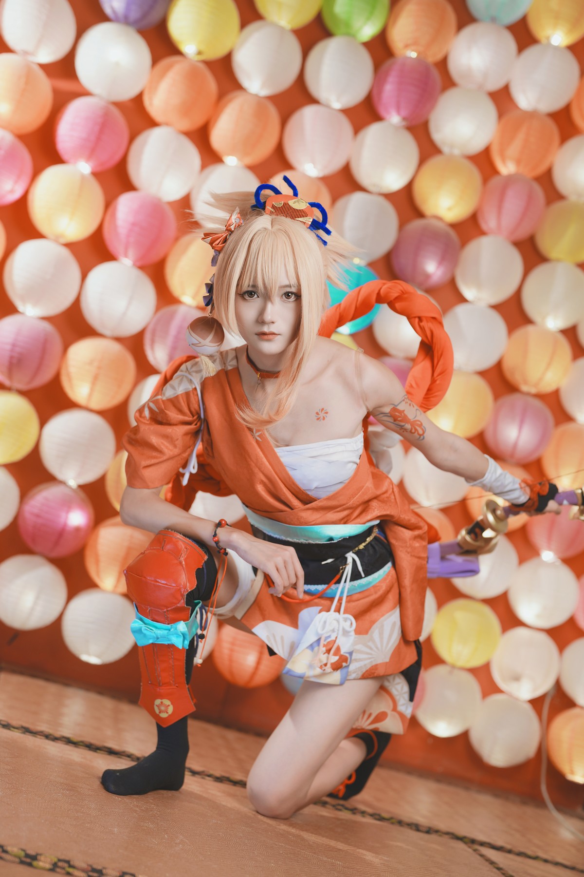 Cosplay 兔子Zzz不吃胡萝卜 我就说我就是宵宫 22