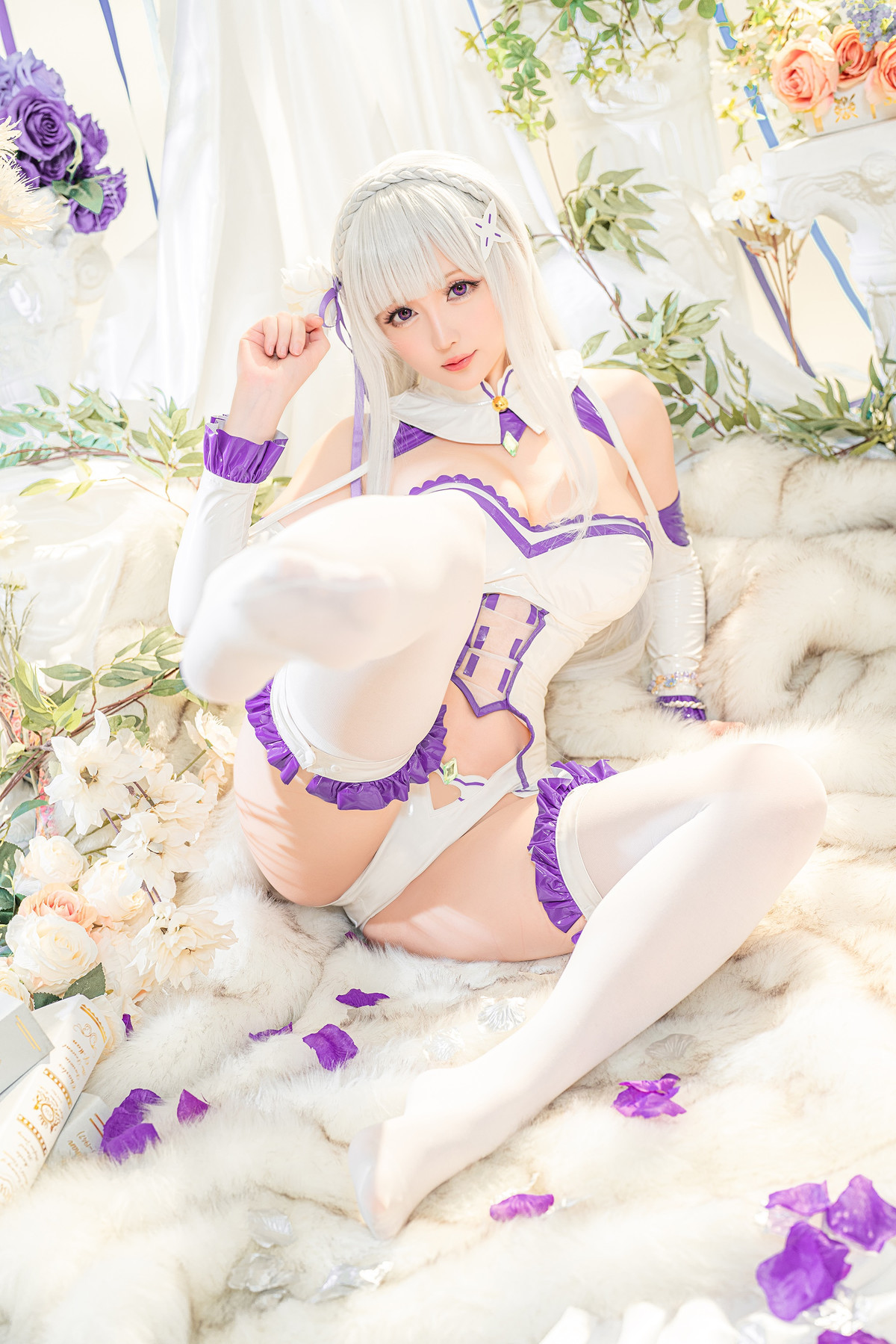 Hoshilily 小姐姐星之迟迟 Cosplay 爱蜜莉雅 49