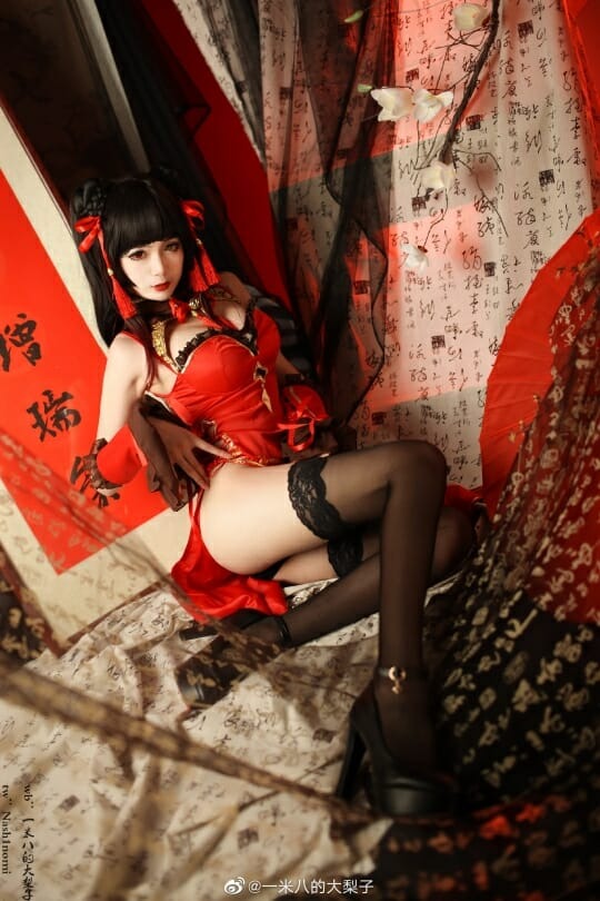 一米八的大梨子-时崎狂三新春旗袍[12P] 5