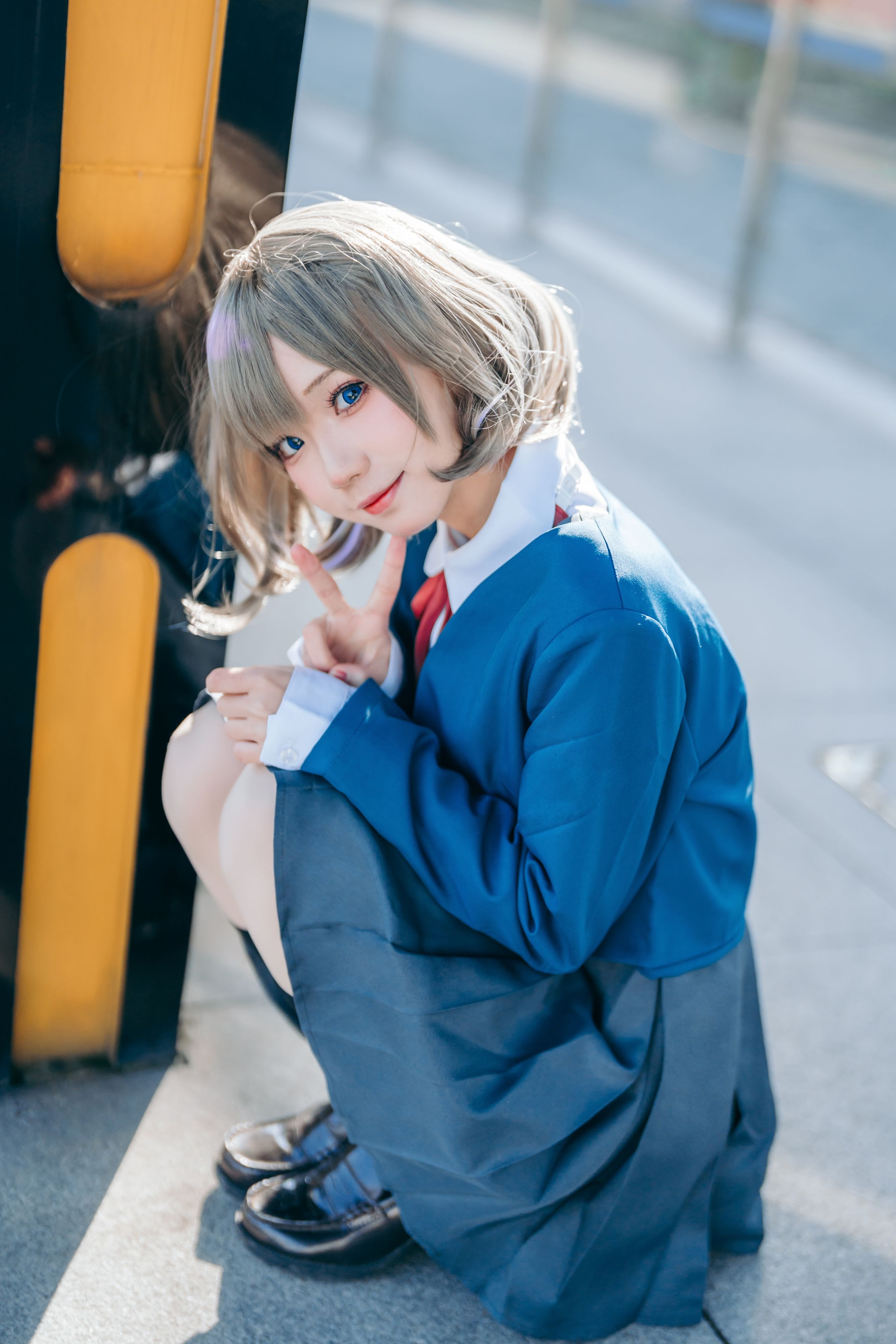 花柒Hana - 唐可可校服 [15P-168MB] 13
