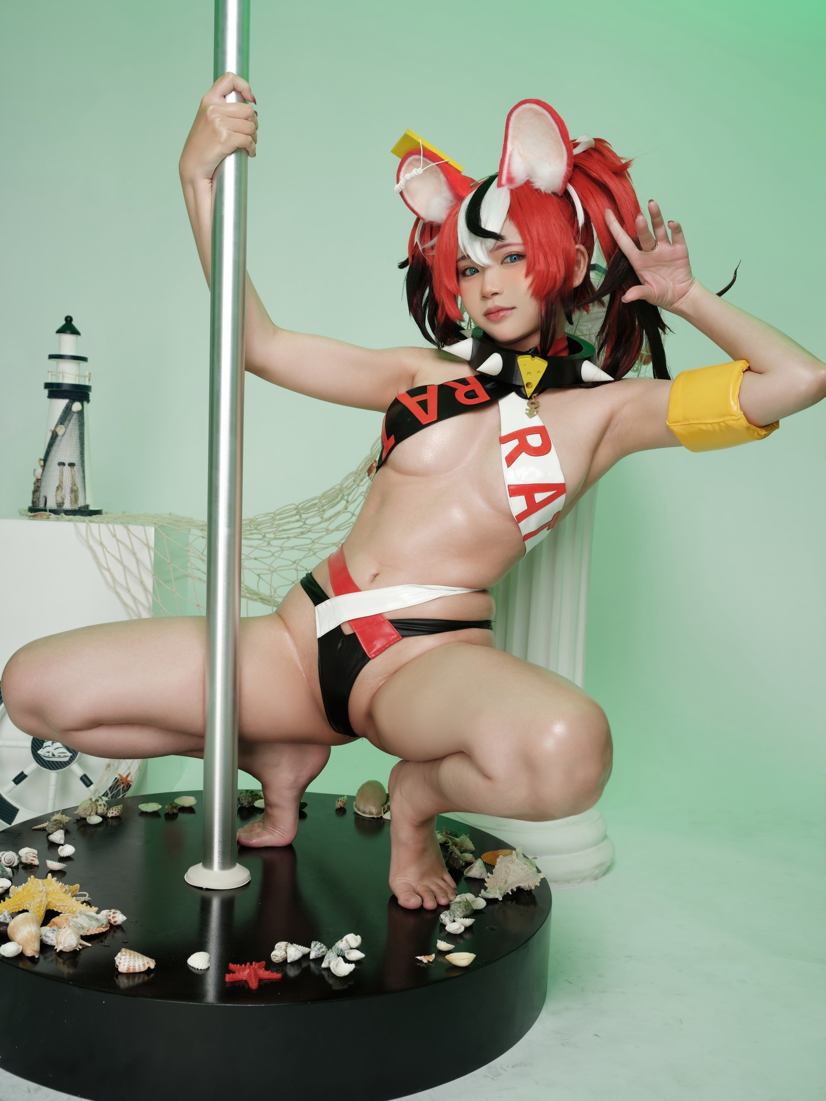 ZinieQ - Hakos Baelz Pole Dancing 19