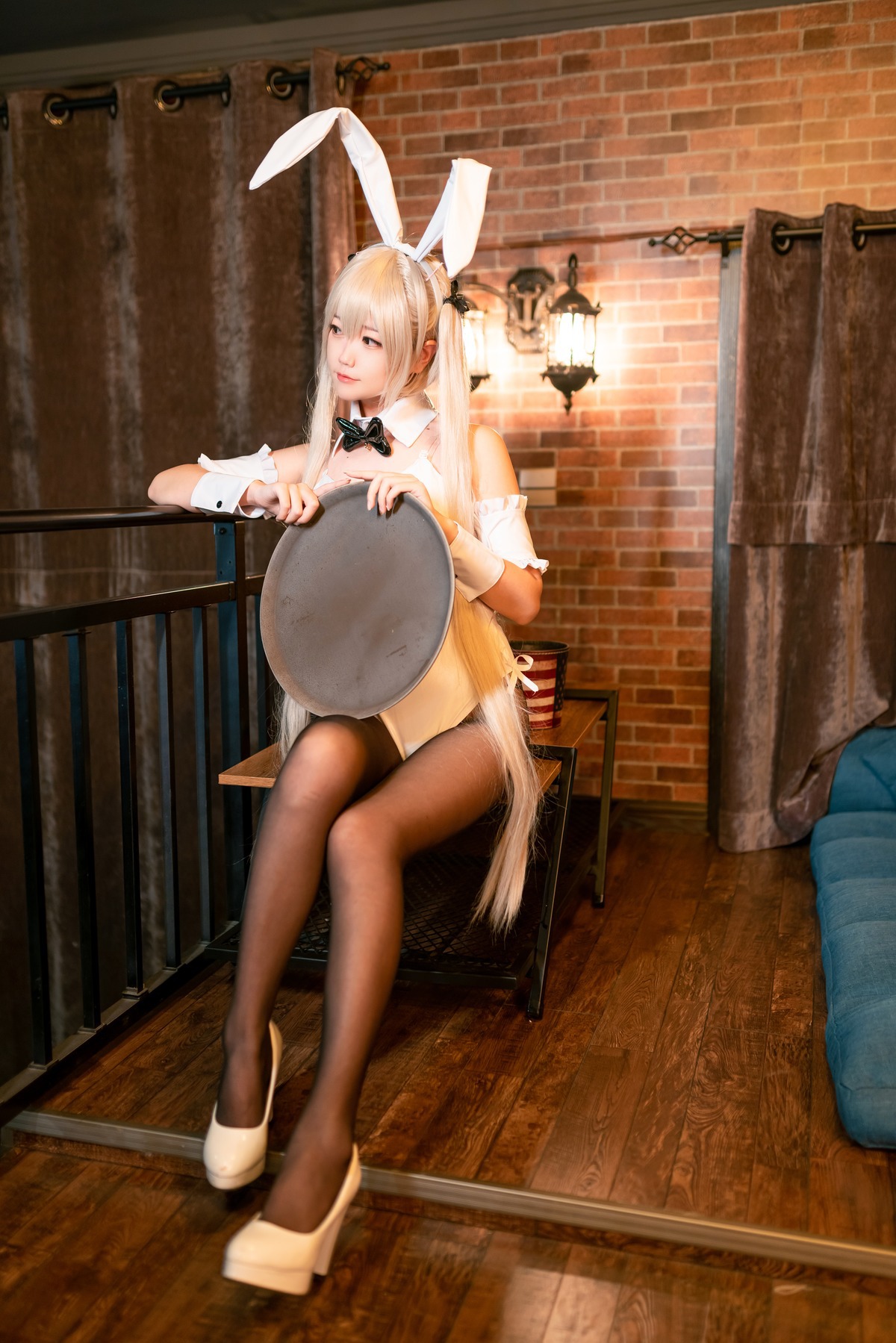 肥肥雅 Cosplay 穹妹兔女郎 15