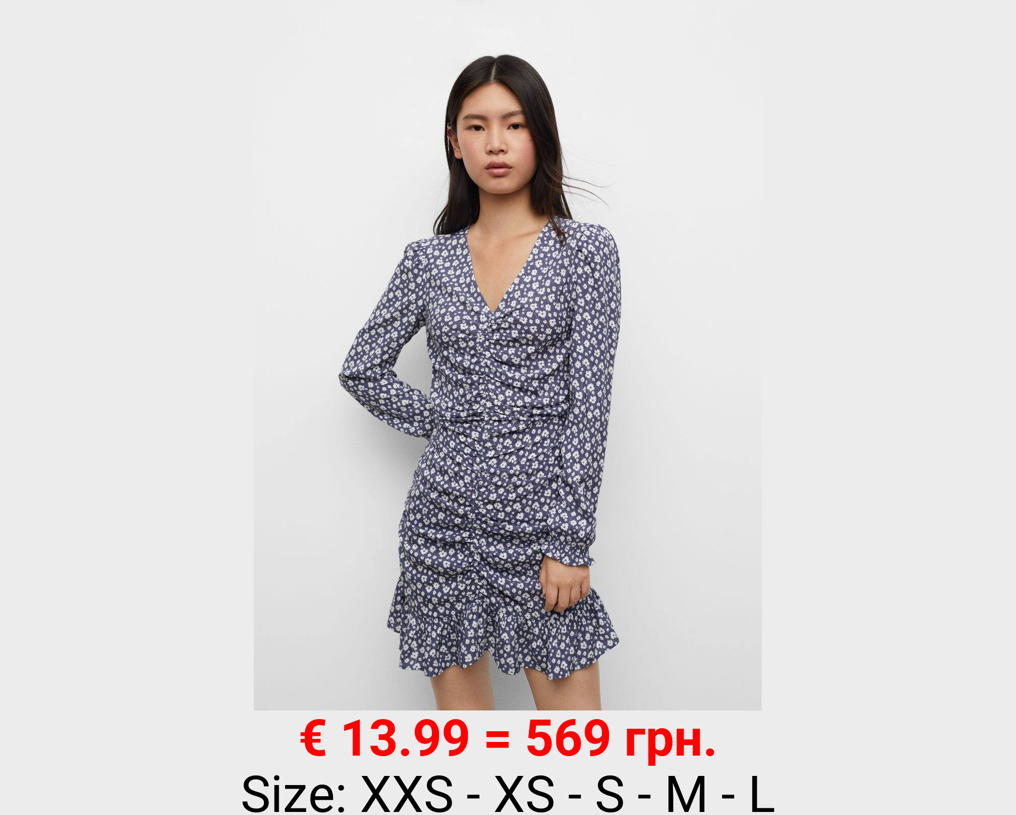 Vestido fluido floral