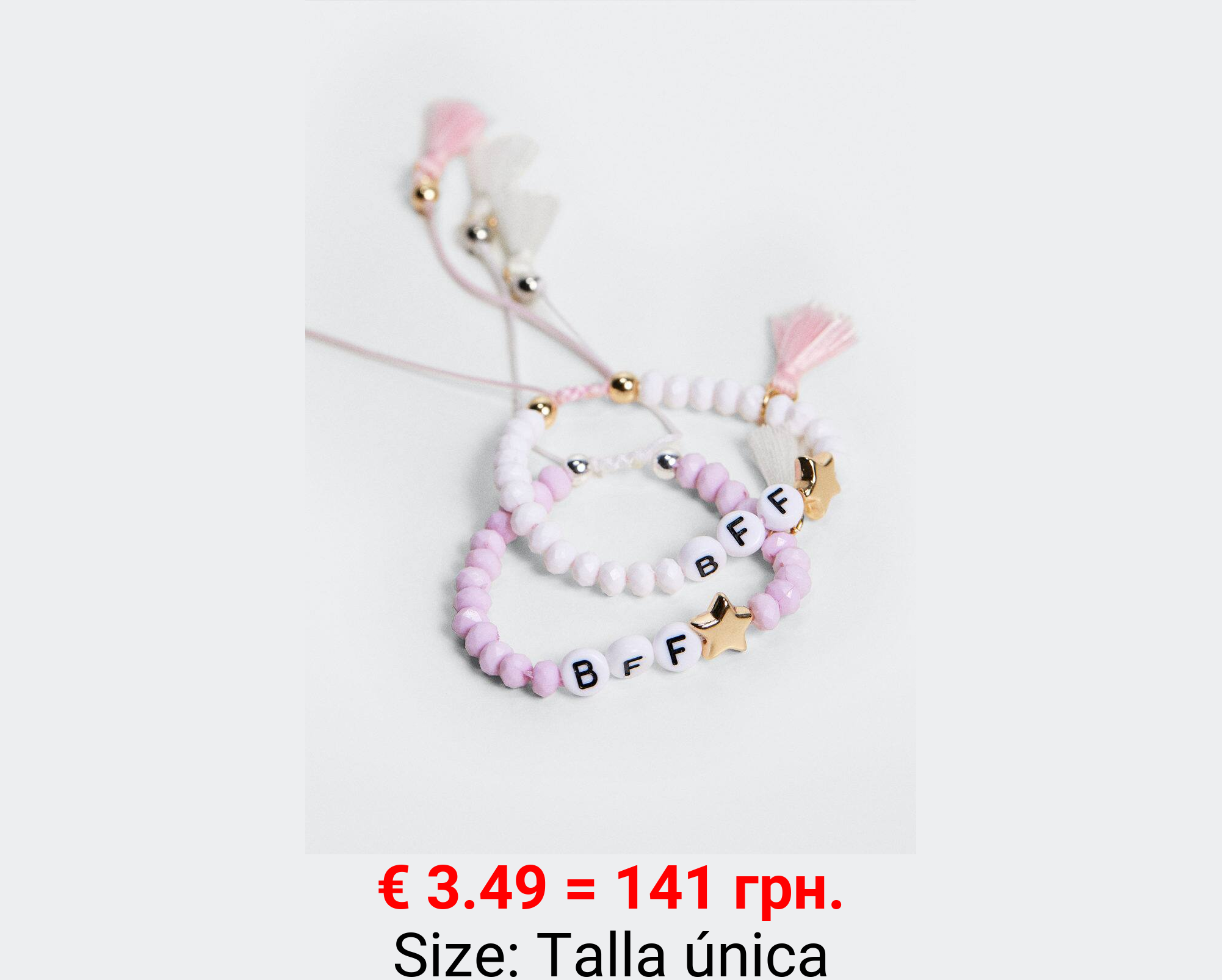 Pack 2 pulseras abalorios