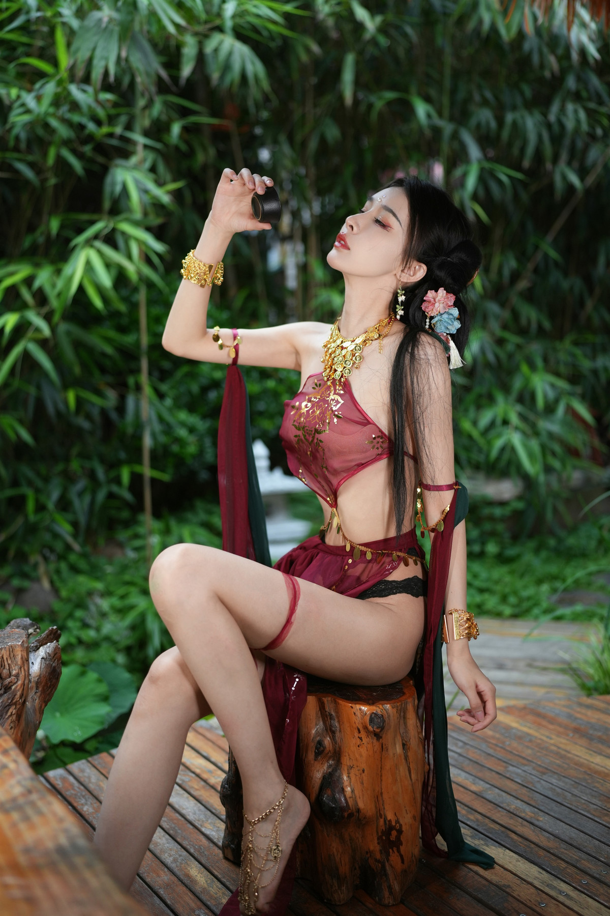 Cosplay 余多多Dudu 妲己的古风诱惑力 18