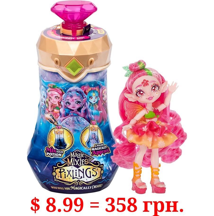 Magic Mixies Pixlings. Faye The Fairy Pixling. Create and Mix A Magic Potion That Magically Reveals A Beautiful 6.5" Pixling Doll Inside A Potion Bottle! Who Will You Magically Create?