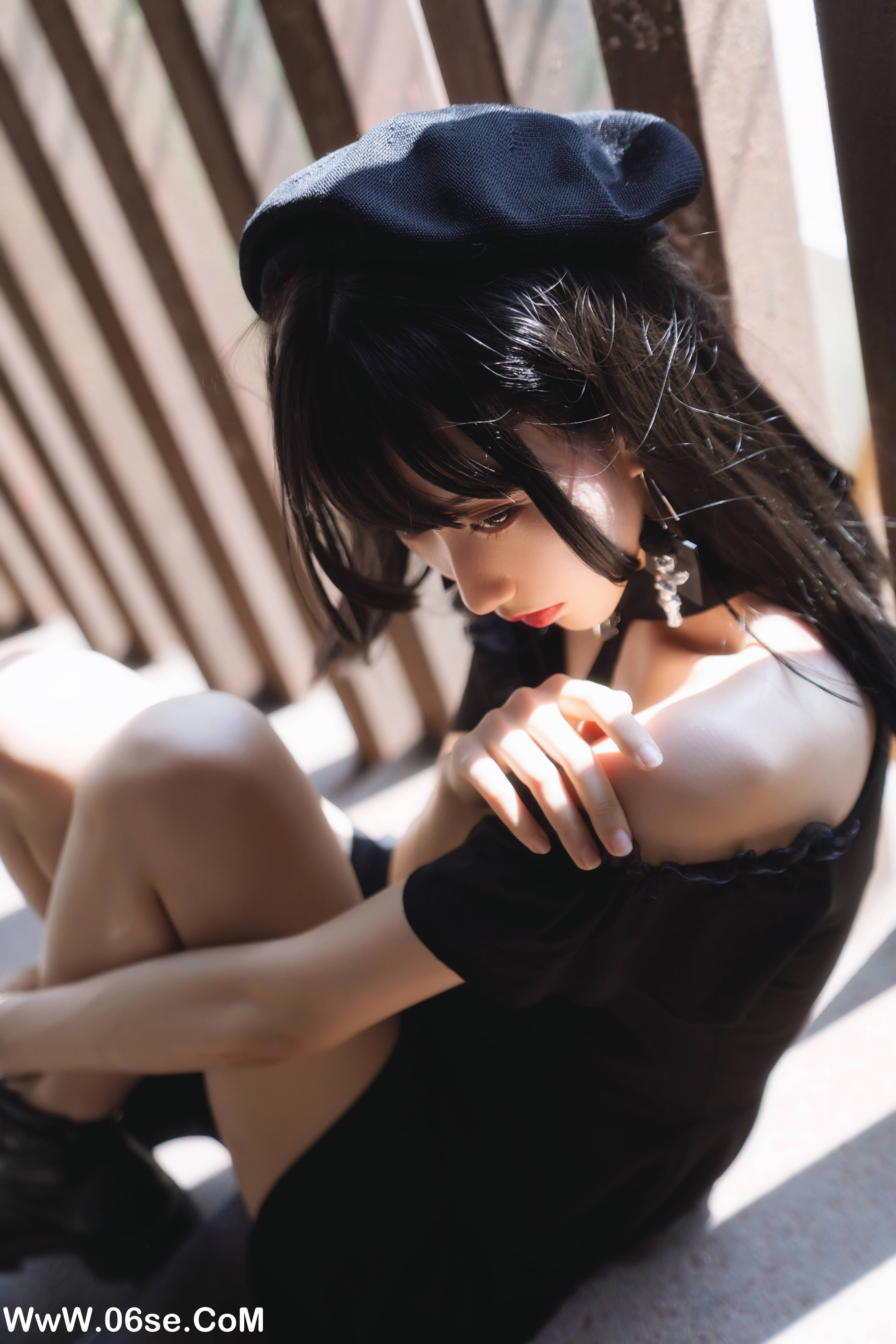 图片[8]-[YITUYU艺图语]2022.05.12 黑色魅惑 木棉棉OwO[24P-530.87 MB]-六色网