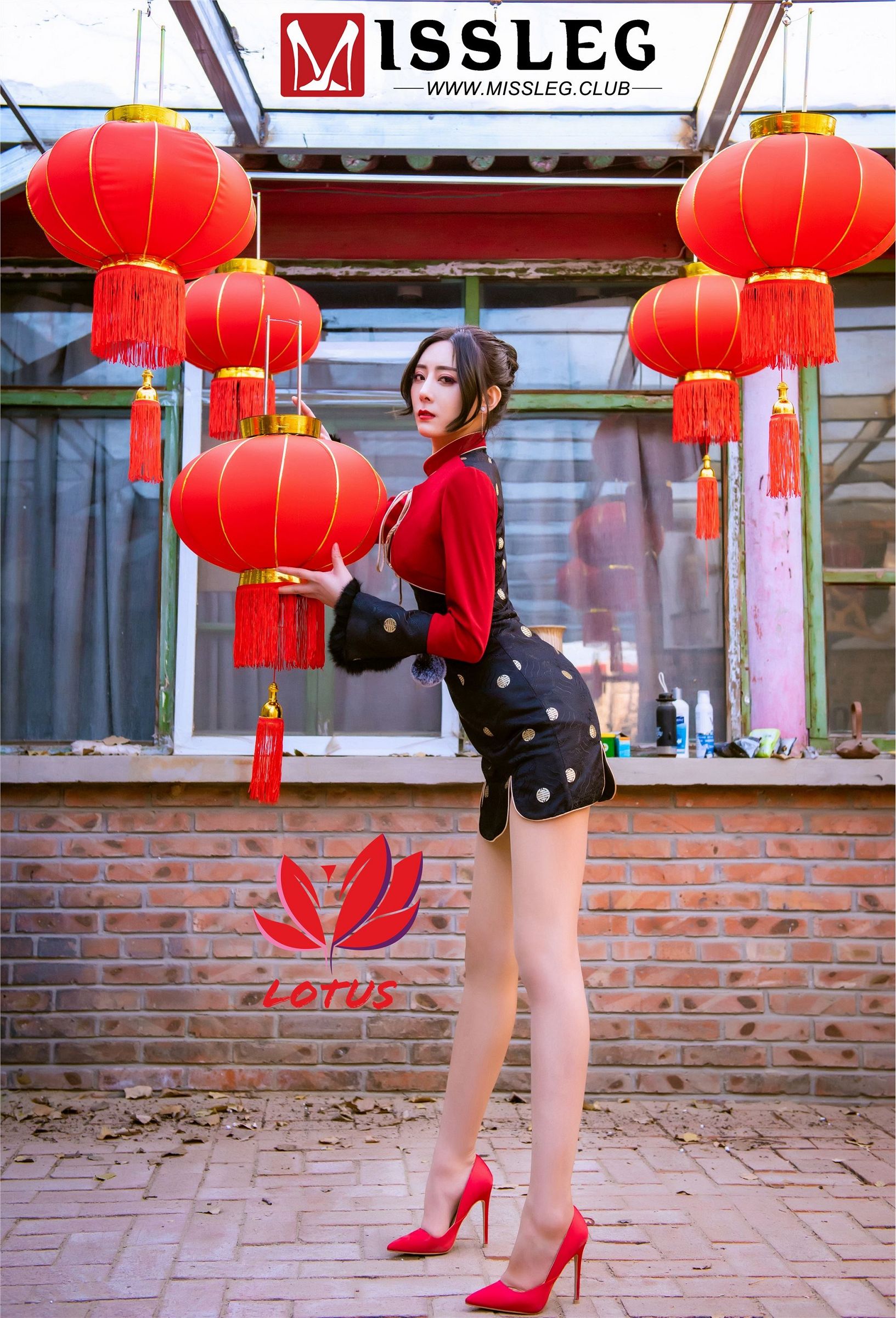 图片[31]-[MISSLEG蜜丝] M004 画院新年单人 熙熙-六色网