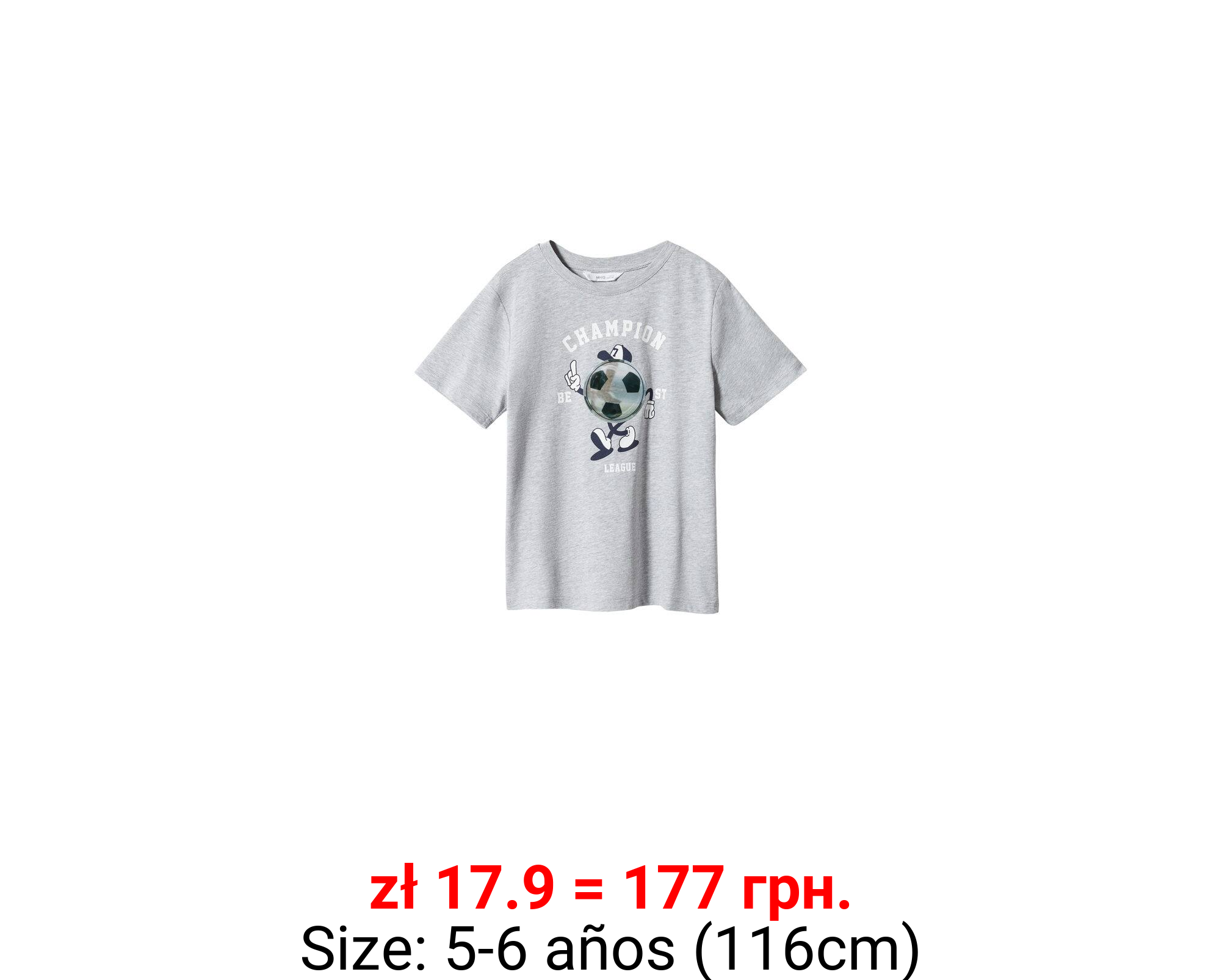 Camiseta estampada algodón